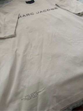 Marc Jacobs Cream Logo Tee